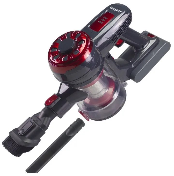 Resigilat: Aspirator reincarcabil cu tub pliabil Beper P202ASP100, 120 W, 2200mAh baterie lithium 22,2V, autonomie 35 min