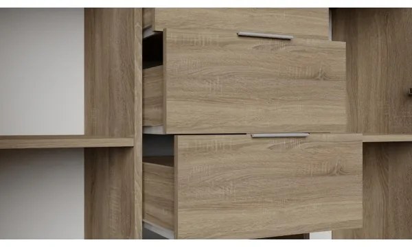 Comodă HOPE, stejar Sonoma