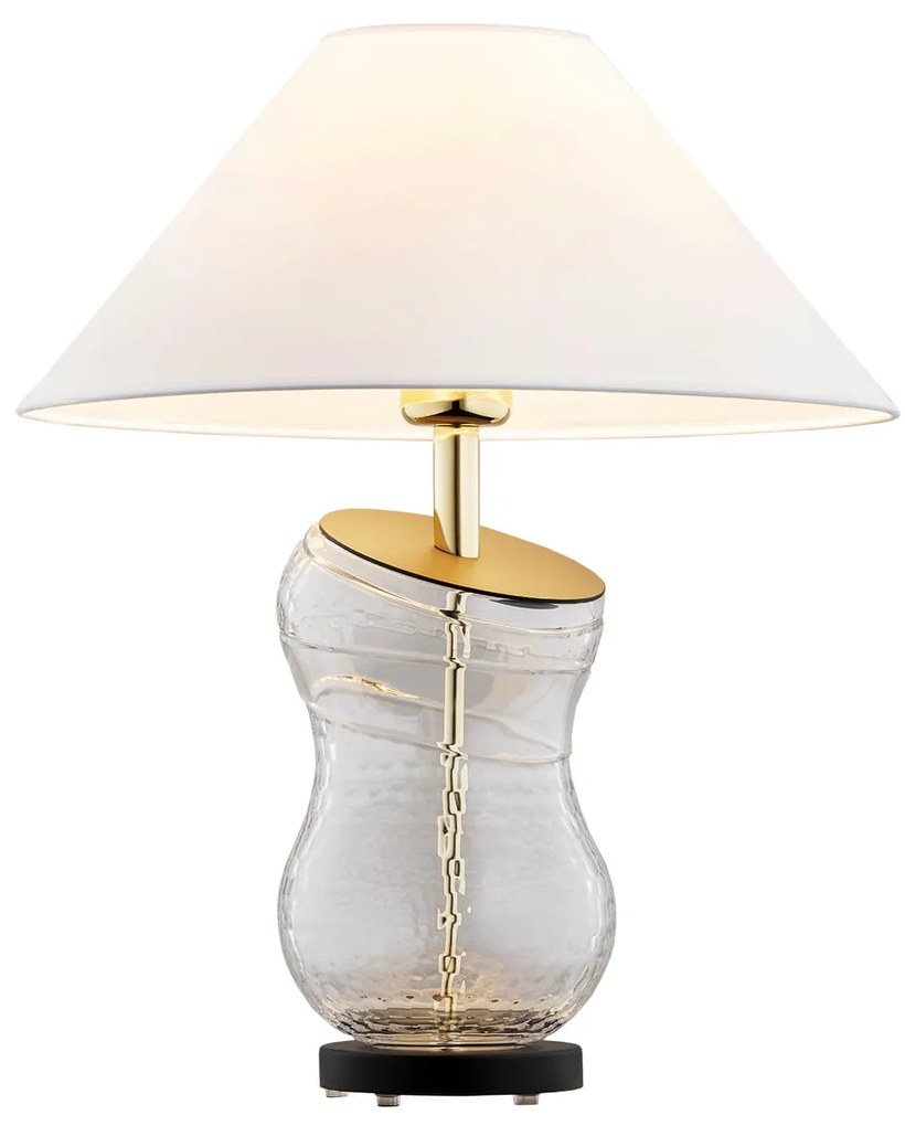 Veioza, lampa de masa design modern Veneto alb