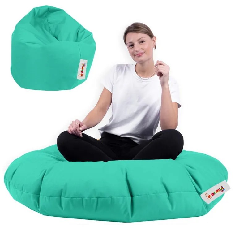 Beanbag pentru grădină turcoaz Lyzi – Floriane Garden