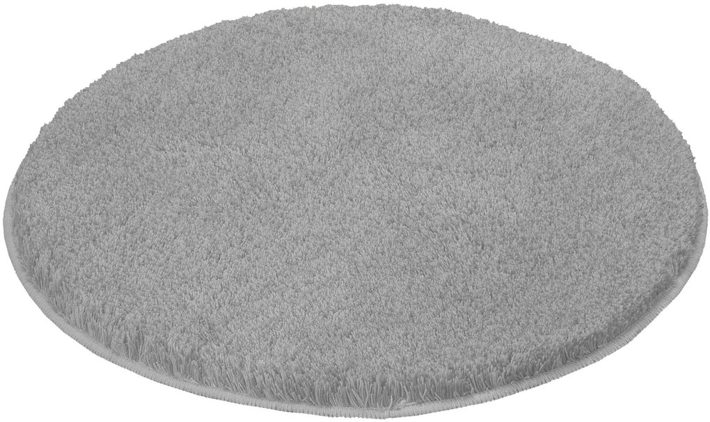 Kleine Wolke Relax covor de baie 100x100 cm rotund gri 5405189521