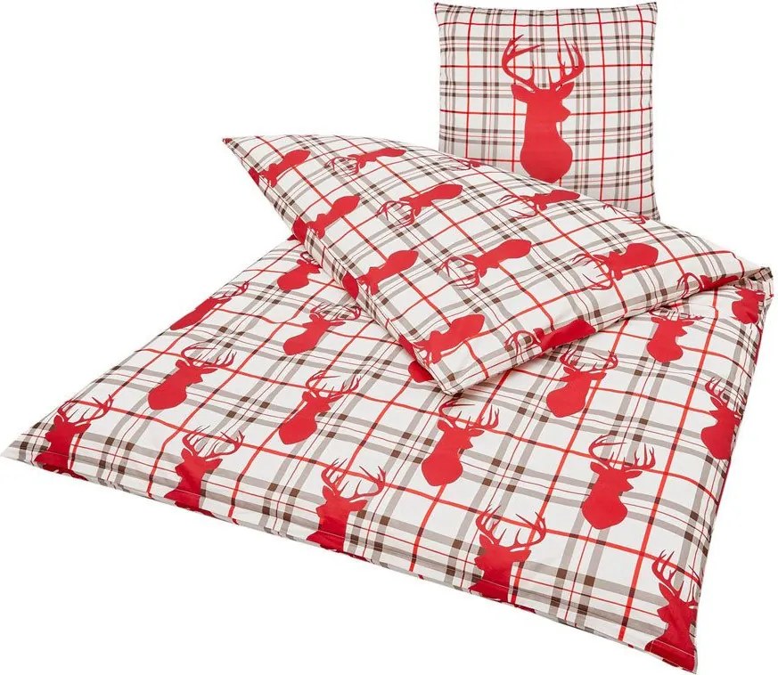 Lenjerie de pat din bumbac Renforce KITZBUHL modelata Dimensiune lenjerie de pat: 80 x 80 cm | 135 x 200 cm