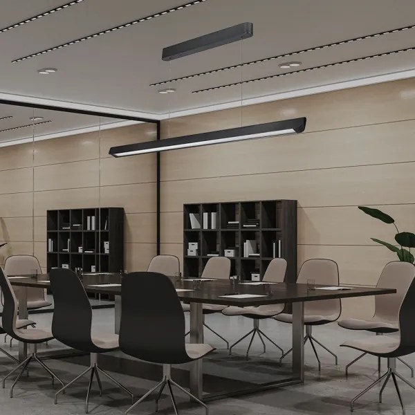 Lustră LED pe cablu LED/36W/230V 3000/4000/6400K negru