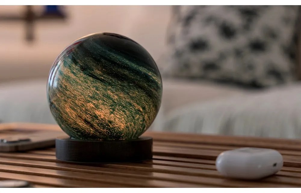 Decorațiune luminoasă maro închis/în culoare naturală închisă cu USB ø 12 cm Stellar Ocean – Gingko