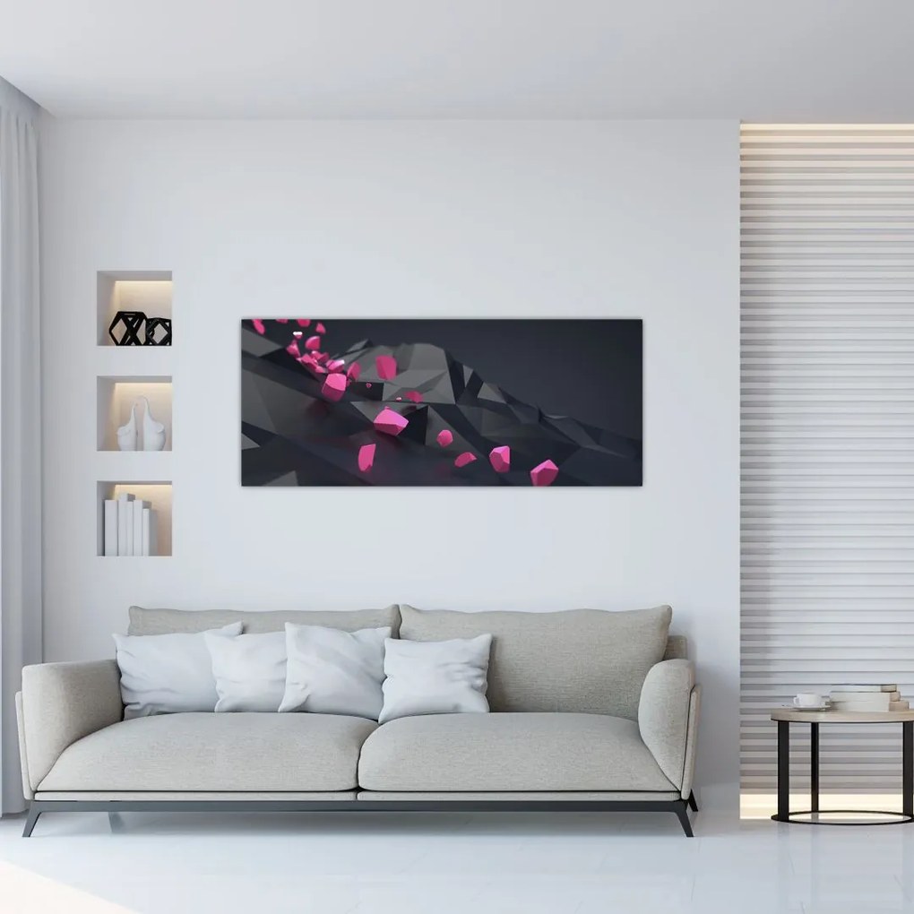 Tablou 3D abstracție (120x50 cm)