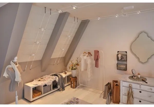 Paulmann 94432 - Set 5x GU5,3/10W spot MAC 230V alb