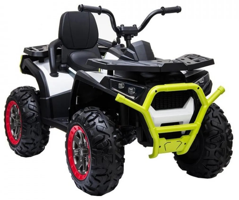 ATV Electric cu acumulator pentru copii NOVOKIDS™ Desert Rider , Cu faruri luminoase, Roti din Cauciuc EVA, 3-12 ani , max 50 kg , 2 Baterii de 12V,