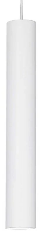 Ideal Lux - Lustră LED pe cablu LOOK, 1xGU10/7W/230V, CRI 90, Ø 6 cm, albă