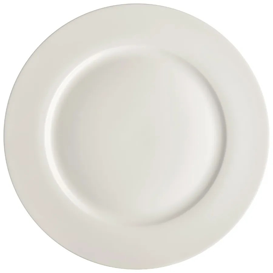 Farfurie portelan, plata, alb, 27 cm, aura