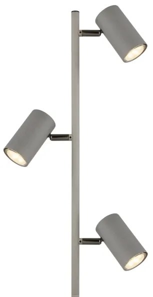 Lampadar Globo 57911SS ROBBY 3xGU10/5W/230V gri