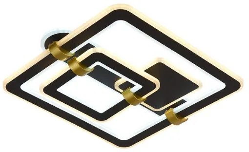 Plafonieră LED dimabilă LED/140W/230V 3000-6500K + telecomandă