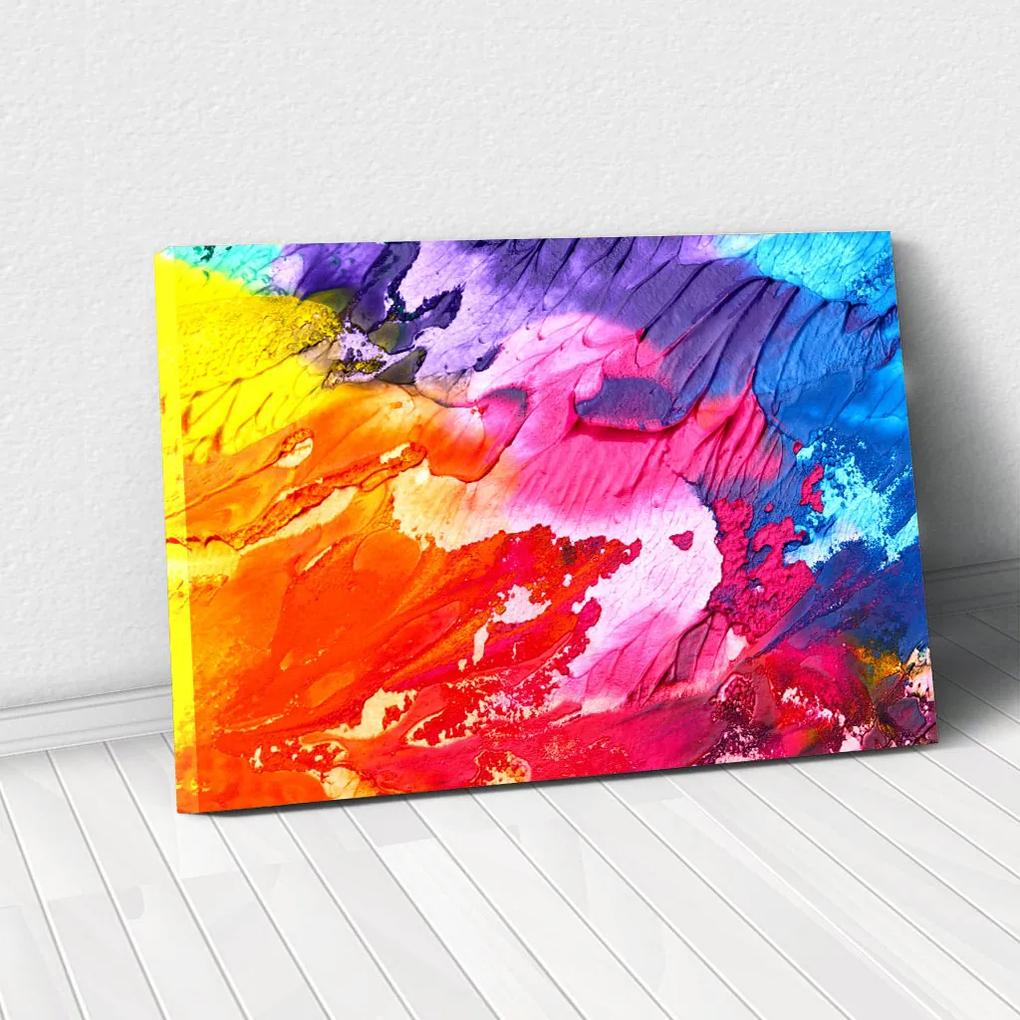 Tablou Canvas - Paleta abstracta 60 x 95 cm