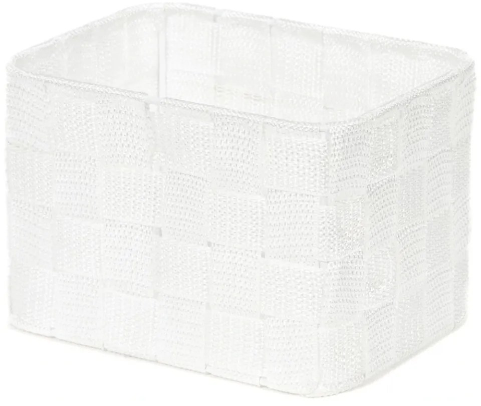 Organizator de depozitare Compactor  pentru sertare, TEX 19 x 14 x 13 cm, alb