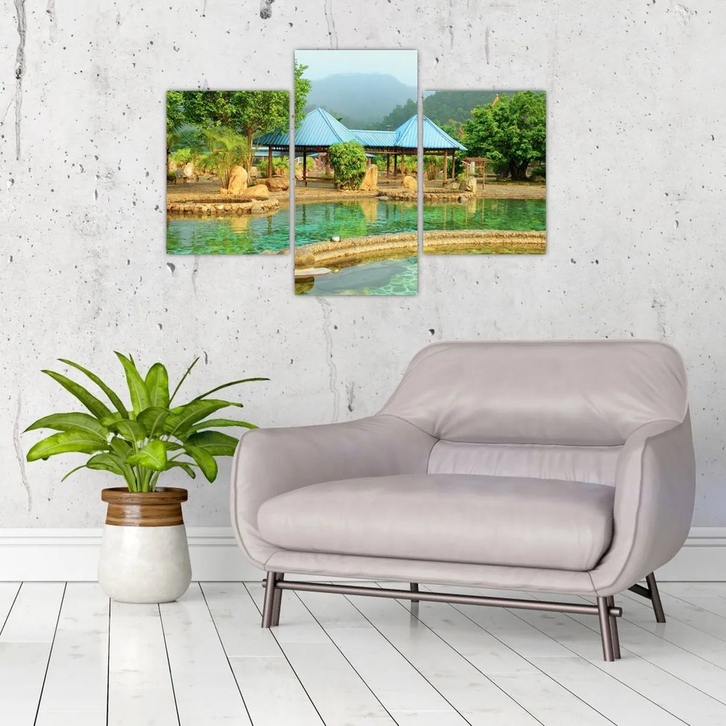 Shanghai hotel park (90x60 cm)