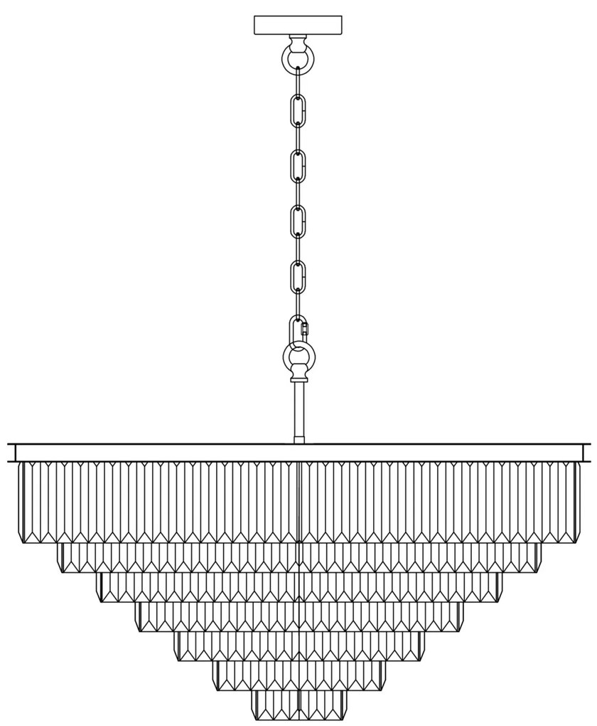 Candelabru Revero Maytoni E14, Auriu, MOD085PL-16BS, Germania