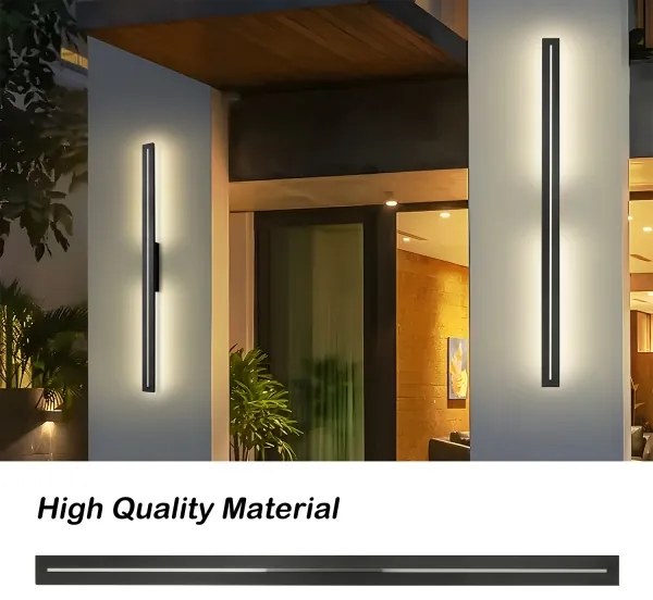 Brilagi - Aplică de perete LED pentru exterior LINEO LED/24W/230V 4000K IP65 neagră