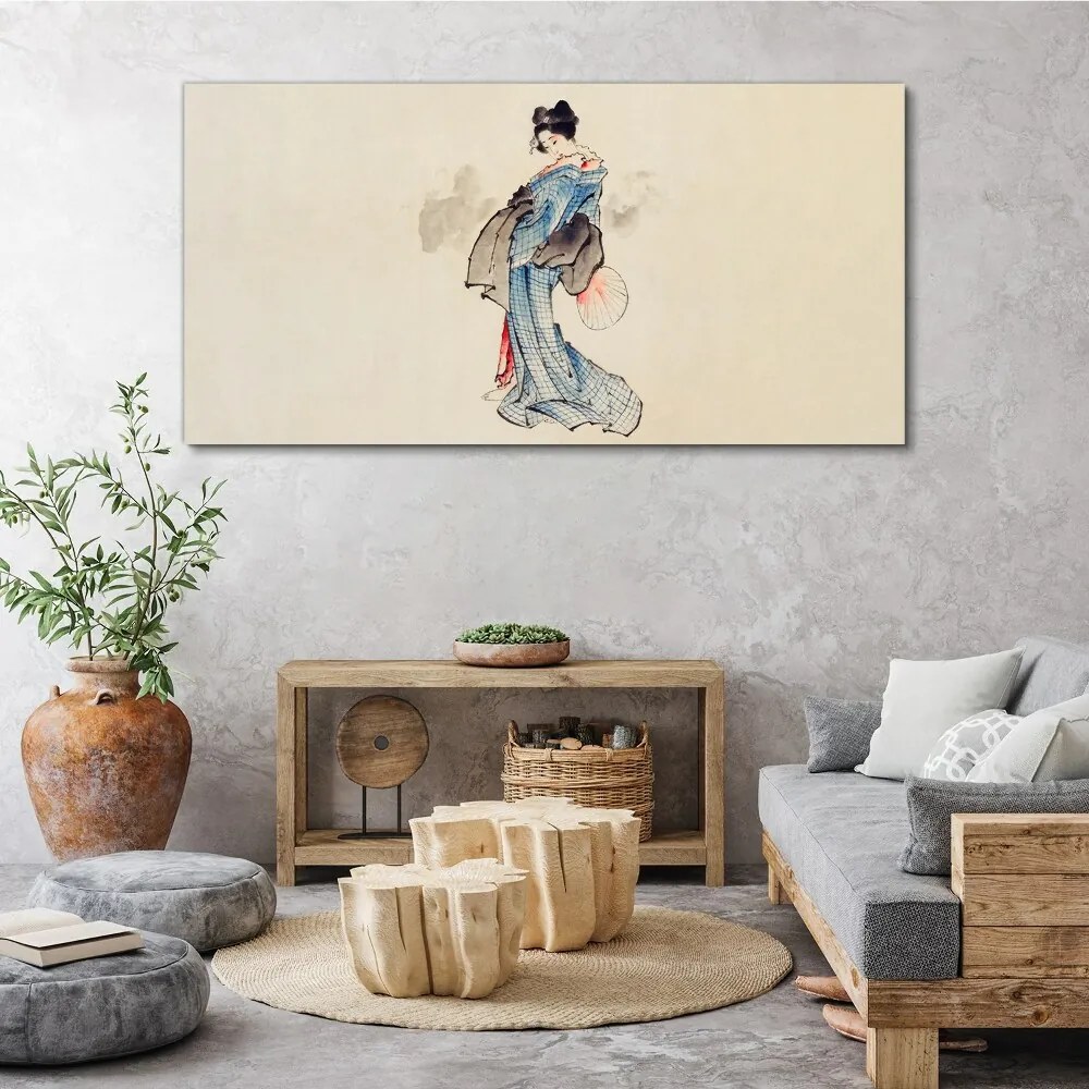 Tablou canvas Kimono pentru femei asiatice