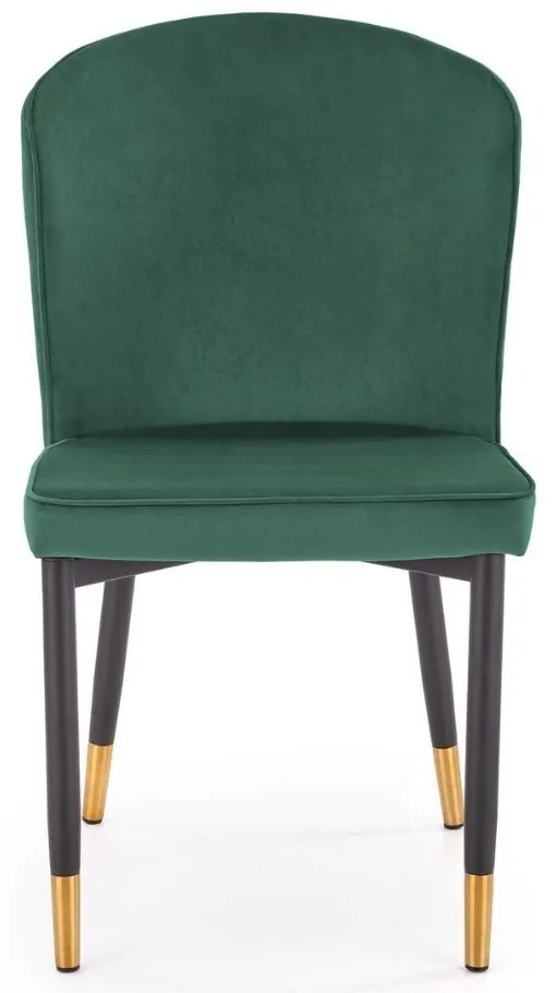 Scaun de bucaterie Dio, verde/negru