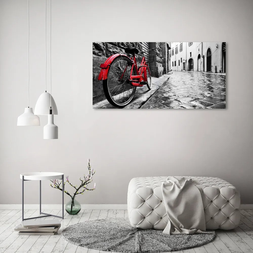 Tablou acrilic Bicicletă roșie