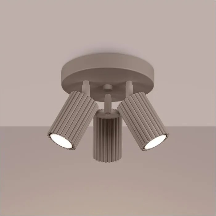 Spot LED Brilagi CRESTO, 3x GU10, 10W, 230V, taupe