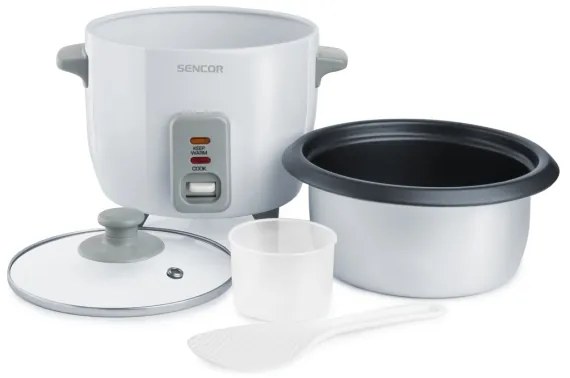 Aparat de gătit orez 300W/230V 0,6l alb Sencor