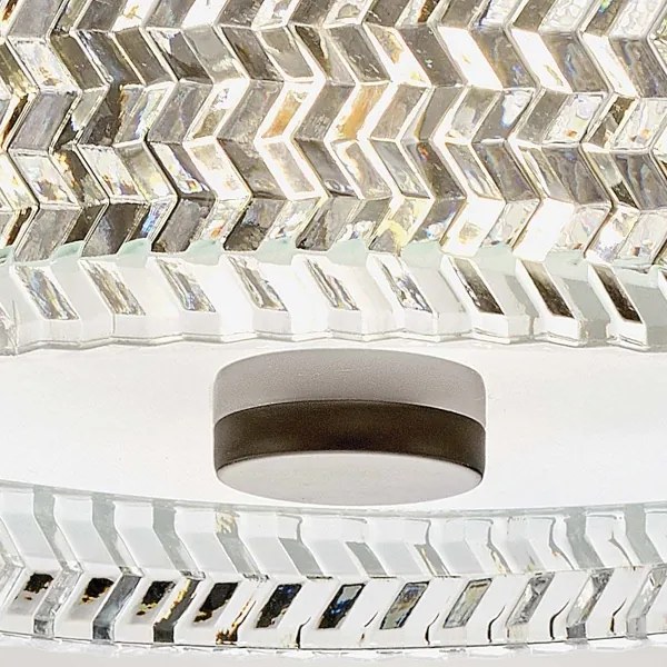 Plafonieră Hinkley HK-ELLE-F-S-BK 2xE27/60W/230V d. 30,5 cm negru