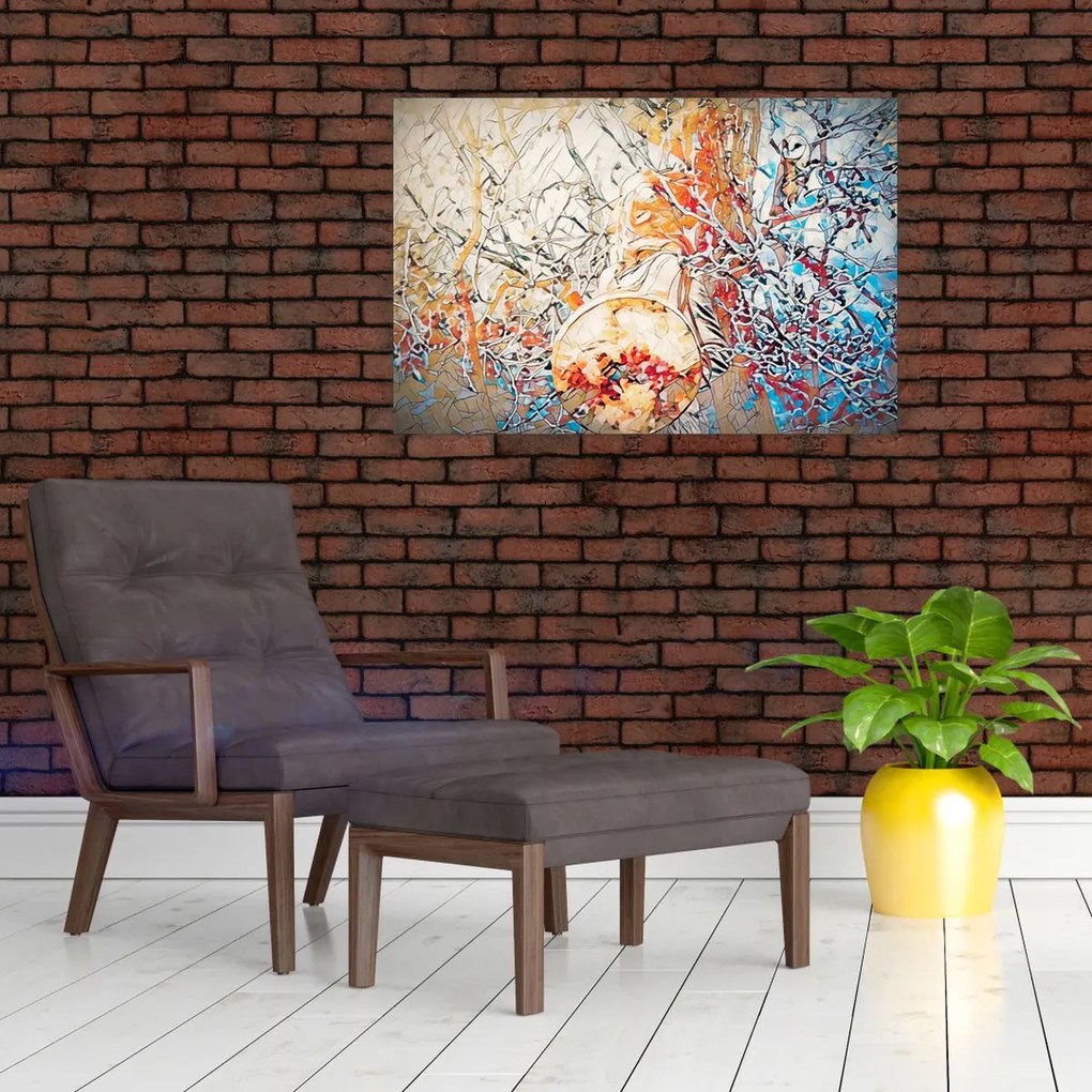 Tablou - Abstract mozaic (90x60 cm)