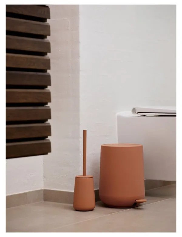 Perie de WC portocalie din gresie ceramică Nova One – Zone