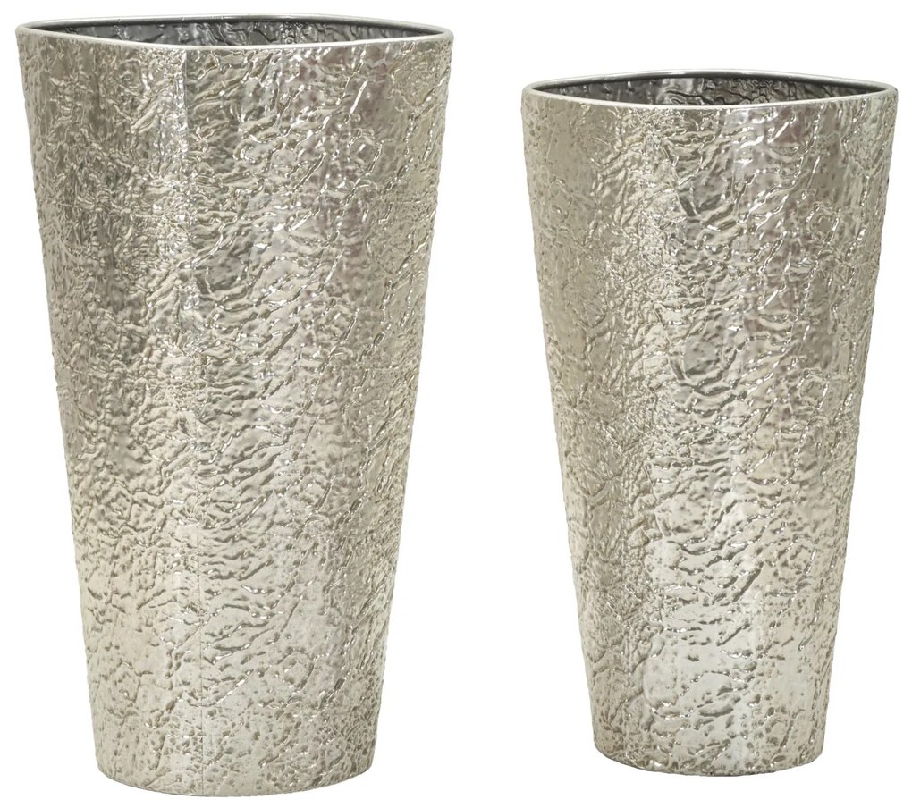 Mauro Ferretti Set De 2 Vaze Argelux Cm Ø 41X80,5-35X69 | Aosom Romania