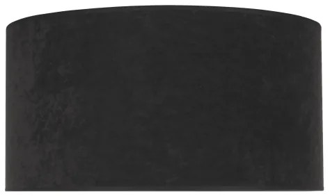 Duolla - Plafonieră ROLLER 3xE27/15W/230V d. 60 cm neagră/aurie