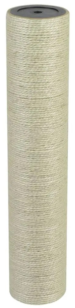 vidaXL Ansamblu de joacă pentru pisici 8 x 40 cm, 8 mm, bej
