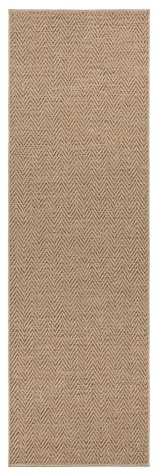 Covor tip traversă BT Carpet Nature 500, 80 x 250 cm, maro închis