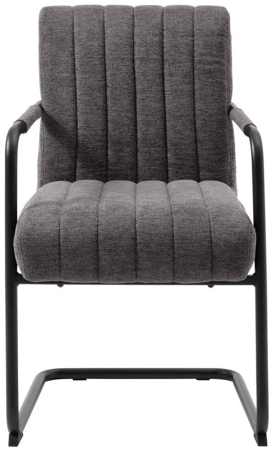 Scaun de dining gri închis Trout – Unique Furniture