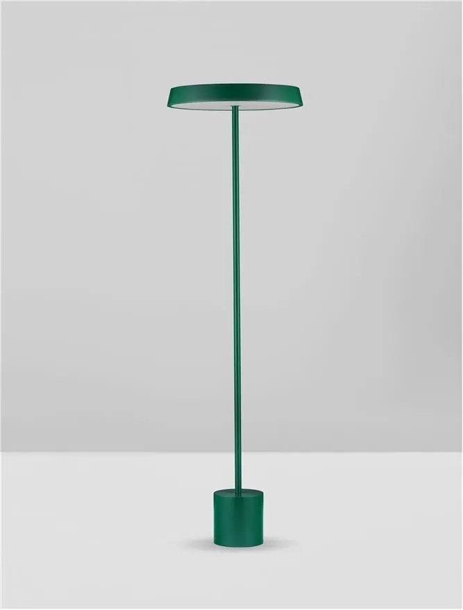 Lampa de podea LED design modern VETRO verde, D-40cm