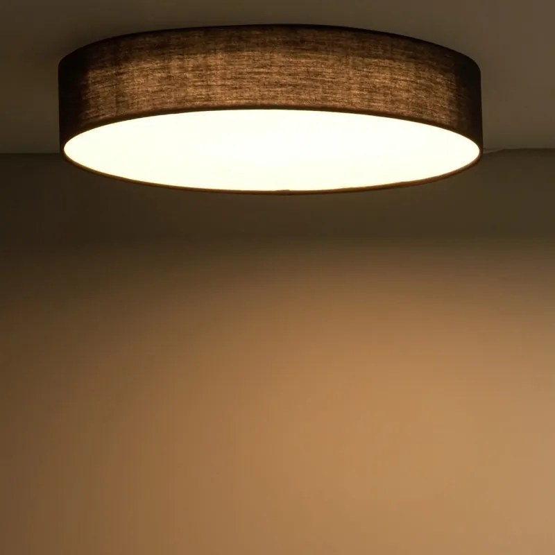 Plafoniera LED moderna design slim MOON negru 33W