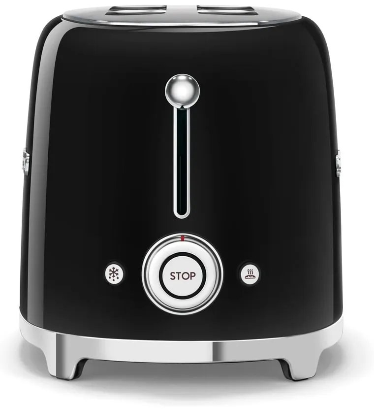 Prăjitor de pâine negru Retro Style – SMEG