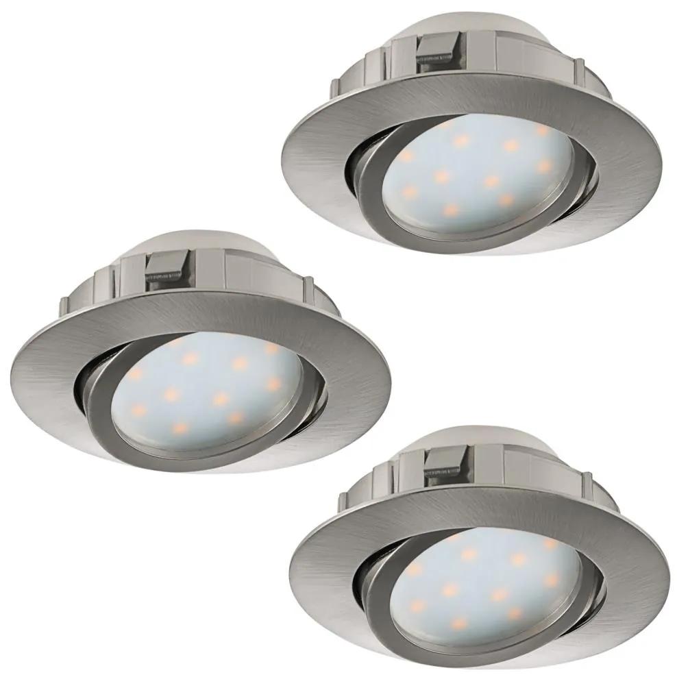 Eglo 95853 - SET 3x Corp de iluminat LED tavan fals PINEDA 1xLED/6W/230V