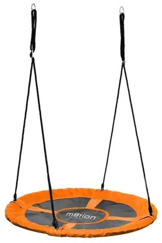 Leagan suspendat, cuib de barza, portocaliu, max 100 kg, 100 cm