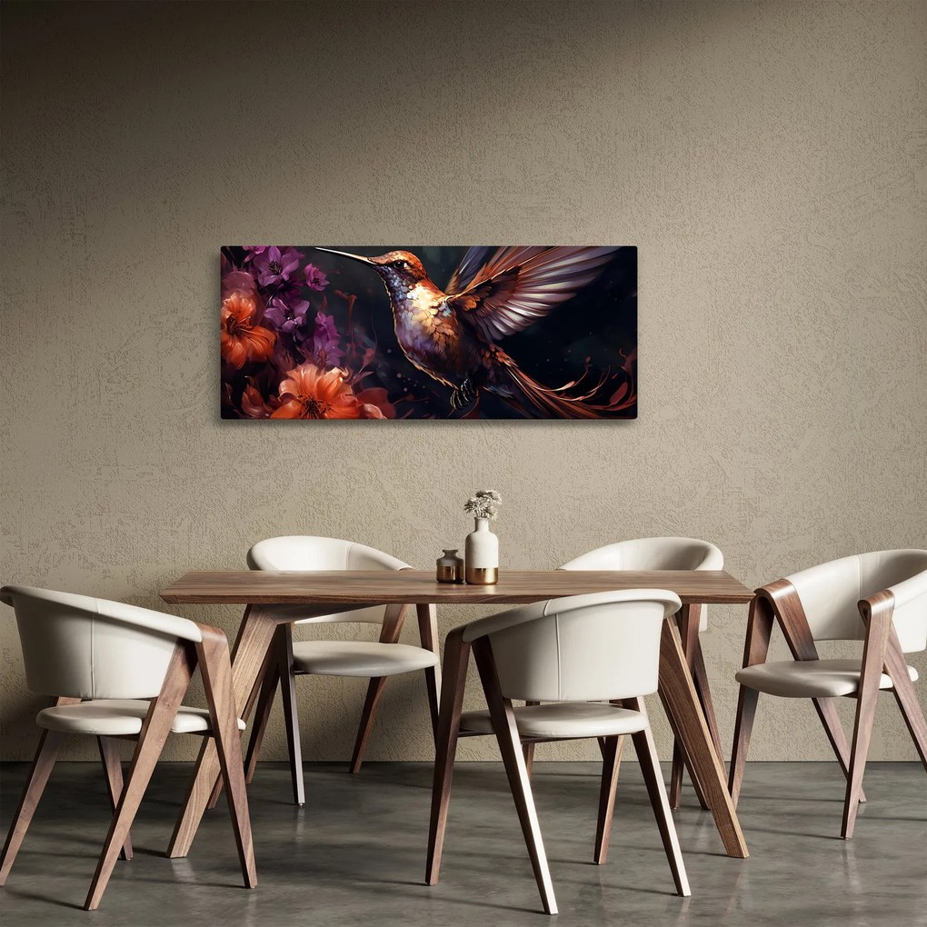 Tablou - Colibri (120x50 cm)
