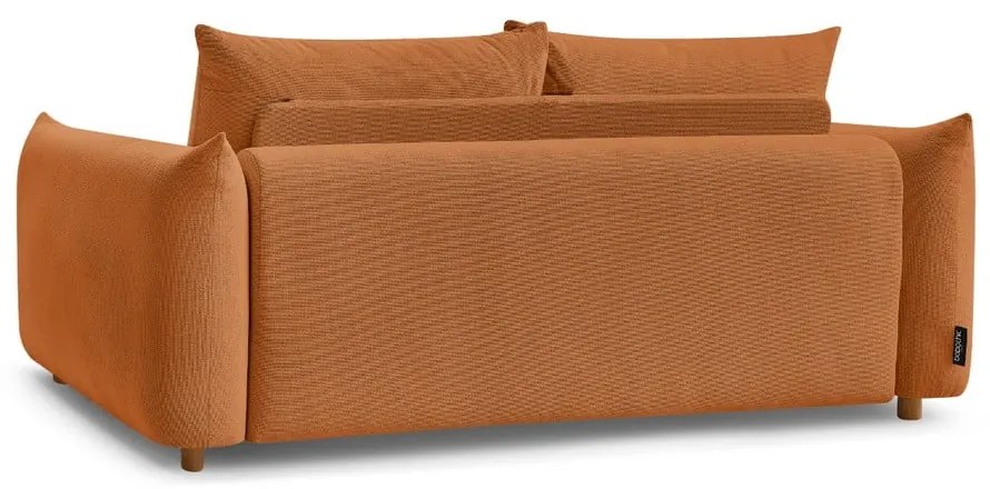 Canapea portocalie extensibilă 234 cm Ernest – Bobochic Paris