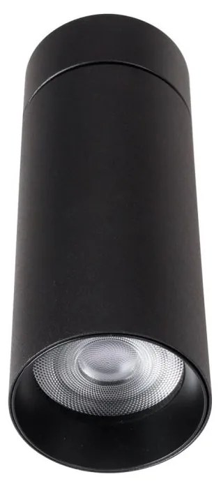 Spot LED aplicat directionabil Halo A negru