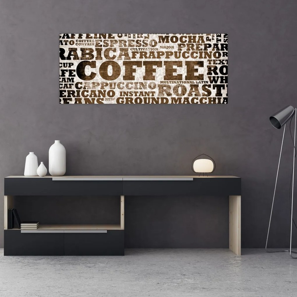 Tablou - Cafea (120x50 cm)