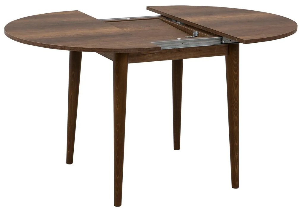 Masă de sufragerie extensibilă Nidupo 2 (Nuc) (pentru 4 persoane). 1093750