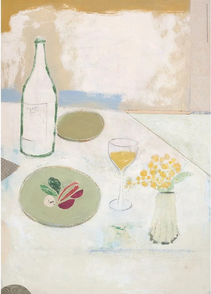 Poster 30x40 cm Fleurs Jaunes – Max Ososki – The Poster Club