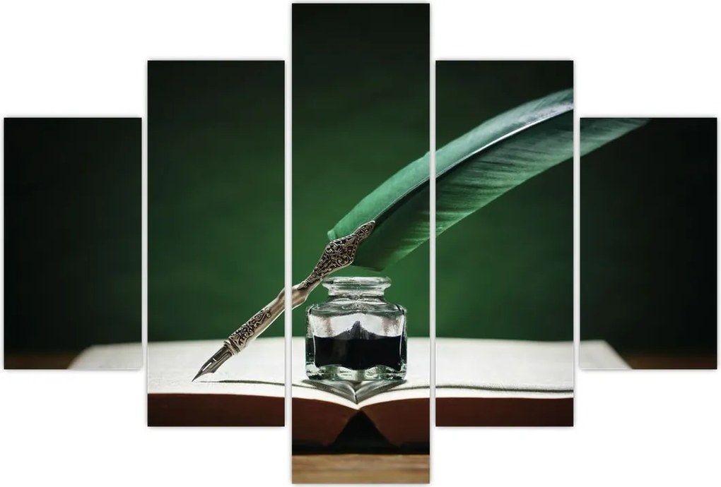 Tablou cu stilou sriind (150x105 cm)