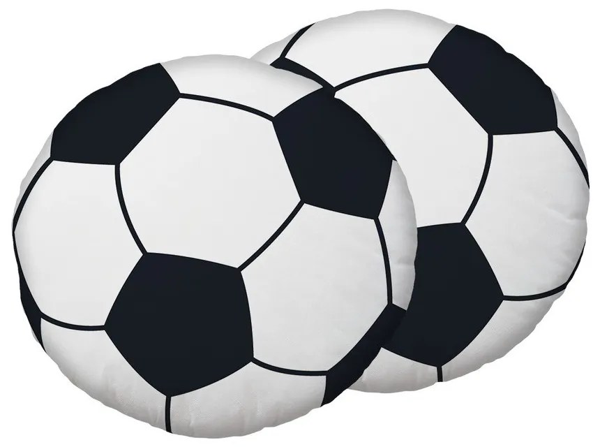 Pernă pentru copii din polar, fleece 21x32 cm Football – Jerry Fabrics