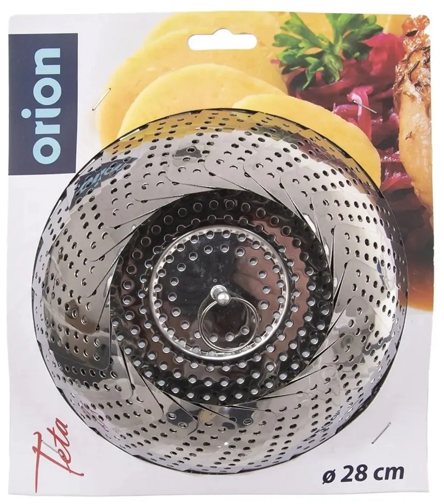 Sită de aburi Orion TETA, inox, 28 cm, 28 cm