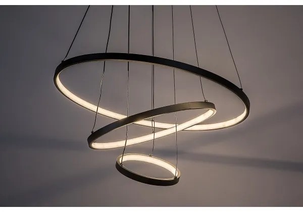 Rabalux 72346 - Lustră LED BELIZA, reglabilă, suspendată pe cablu, 90W/230V, 3000-6500K + telecomandă