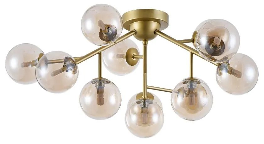 Corp de iluminat suspendat auriu 12 becuri Ceiling Lamp Dallas | MAYTONI