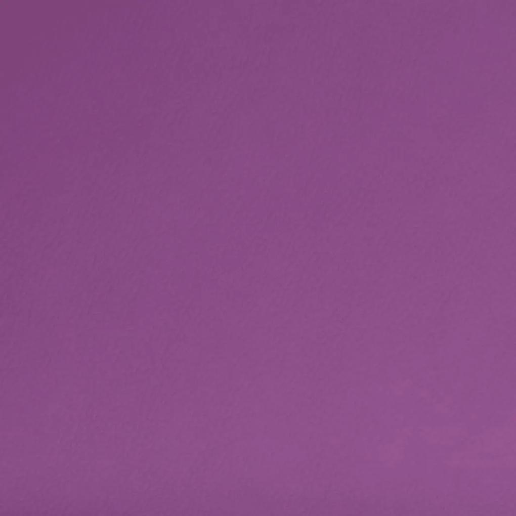 Scaune de bucatarie pivotante, 4 buc., violet, piele ecologica 4, Violet